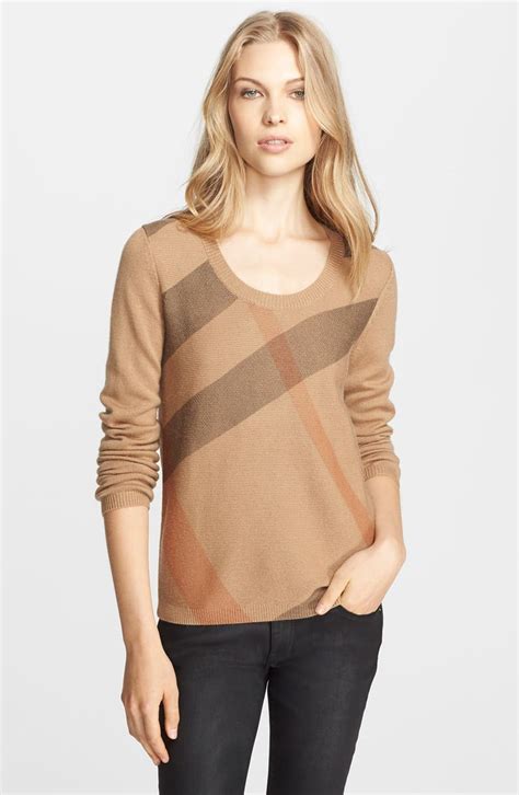 burberry color check sweater|burberry jumpers for women.